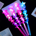 VEW8 Magic Wand Fairy Stick Flash Light Wand Girl Night Toy Gift Educational Toys. 