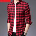 Red & Black Color Check Design Casual Shirt For Men From Ip Fashion - Denim Shirt For Men - Shirt.