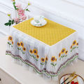 High Quality Lace Ruffles Floral Microwave Oven Cover. 
