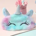 Plush Anime Sleeping Eye Mask Cute Kids Sleep Mask Cartoon 3D Eye Cover Eye Blindfolds Travel Eye Band Shade Rest Eyepatch. 