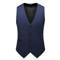 2022 Men's Business Casual Suit Vest New Brand Clothing Gentleman Banquet Wedding Vest Black Royal Blue Navy Blue Gray 5XL 6XL. 