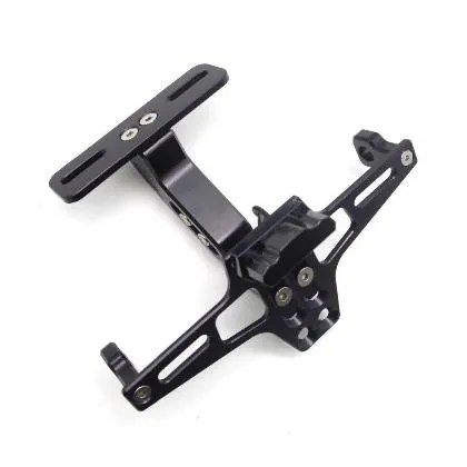 CNC%20Frame%20Motorcycle%20License%20Number%20Plate%20Holder%20Bracket%20With%20Led%20Adjustable%20Multicolor%20-%20Image%203