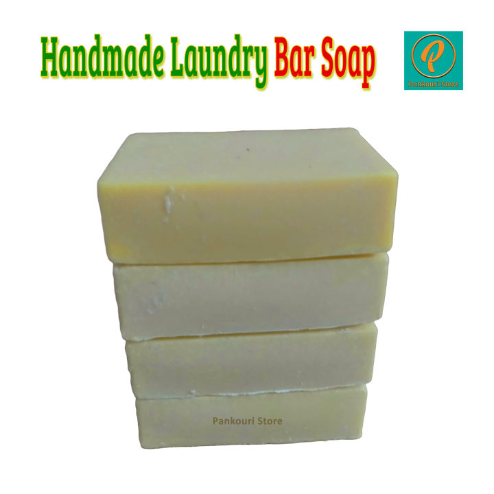 Handmade Laundry Bar Soap - 12 Pcs | Laundry Ball Soap