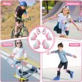 Kids Protective Gear Set Knee Pads for Kids 3-7 Years Toddler Knee and Elbow Pads with Wrist Guards for Skating Cycling Bike New. 