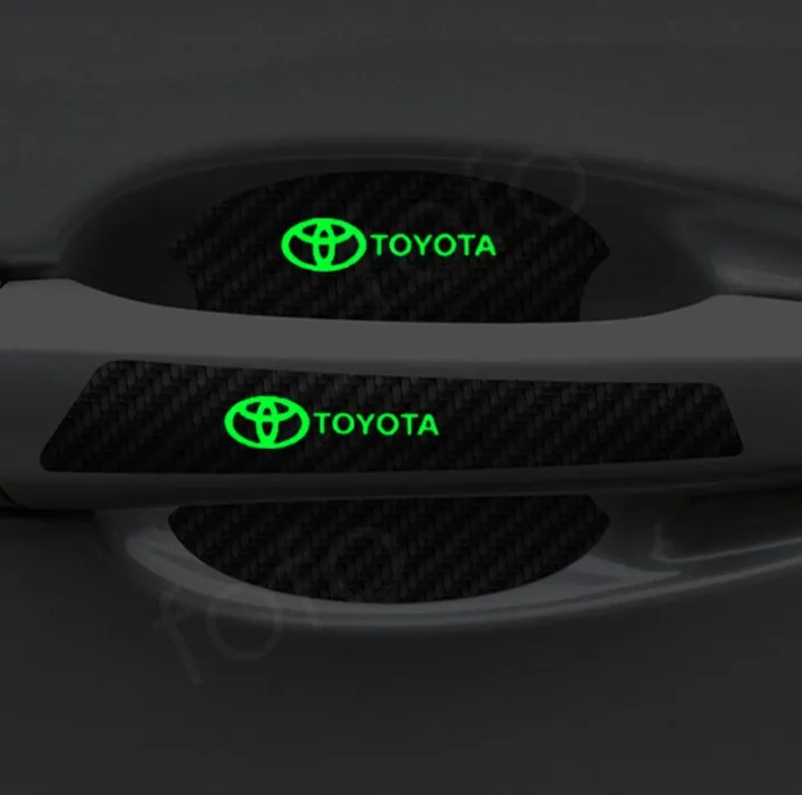 8Pcs/Set%20Car%20Door%20Handle+Bowl%20Anti-Scratch%20Carbon%20Fiber%20Luminous%20Glow%20in%20Dark%20Film%20Protective%20Stickers%20With%20Logo%20For%20Toyota%20-%20Image%205