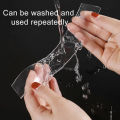 1/2/3M Transparent Double Sided Tape Mounting Tape for Walls Removable Washable Adhesive Tape. 
