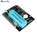 【The road to happiness Store】AVR ISP Shield Burning Bootloader Programmer Atmega328P Bootloader Module With Buzzer And LED Indicator for Arduino UNO R3.