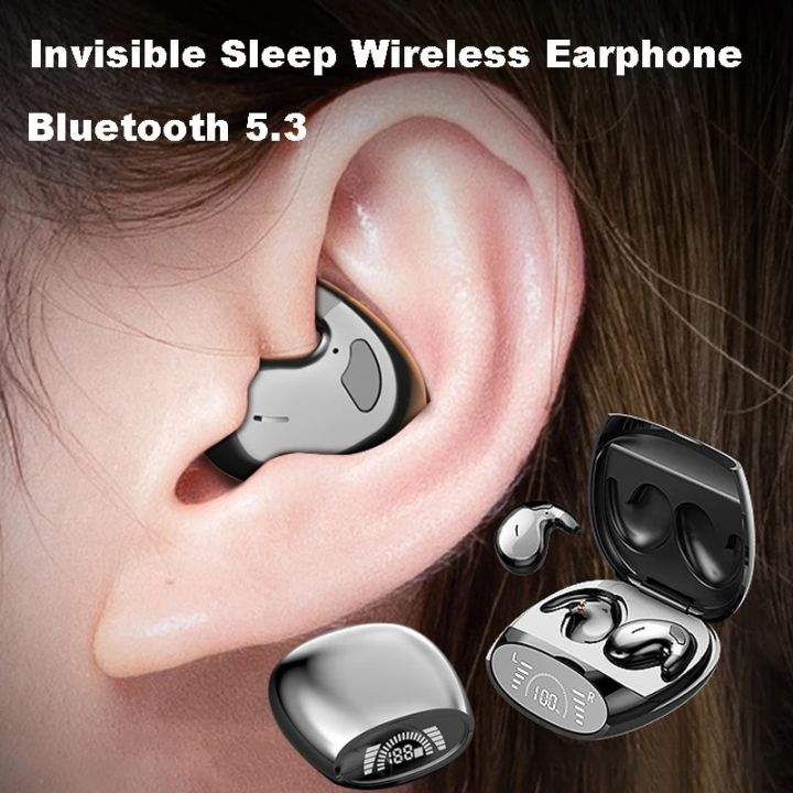 Bluetooth Earphone Hidden Earbuds For Work Work Secret Earbuds