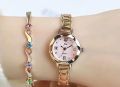 Fashion Small Dial Silver Watch for Women Stainless Steel Ladies Wristwatch Dress Women's Quartz Bracelet Clock.
