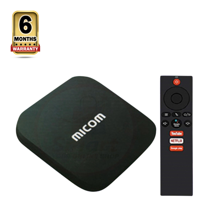 Micom Android Box Micom 8K Android Set-Top Box – 2GB RAM / 16GB ROM | 4K/8K Ultra HD ...