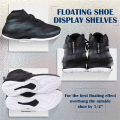 50Pcs Floating Shoe Display,Sneaker Shelves Wall Mount Levitating Shoe Display Stand for Sneaker Collection or Shoes Box. 
