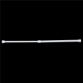 5X Telescopic Shower Rod Shower Curtain Rod Telescopic Rod Rod Shower White 30-50 cm. 
