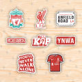 Liverpool FC Sticker Pack 1 Laptop Mobile Vinyl Waterproof Stickers Decal. 