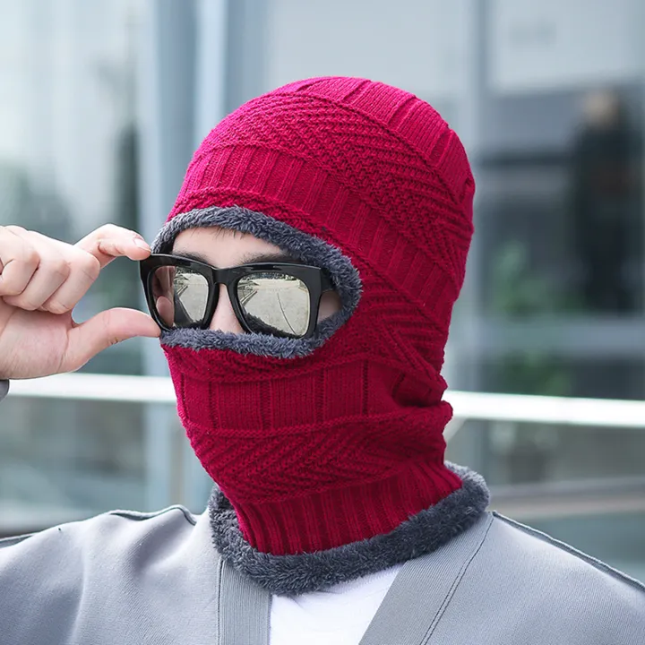 Sunnyheart%20Men%20Face%20Cover%20Full%20Face%20Warm%20Knitting%20Cap%20Scarf%20Face%20Cover%20-%20Image%206