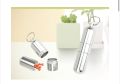 Medicine Box Keychain Metal Mini Waterproof Alloy Tablets Box Case Drugs Holder Contai.... 