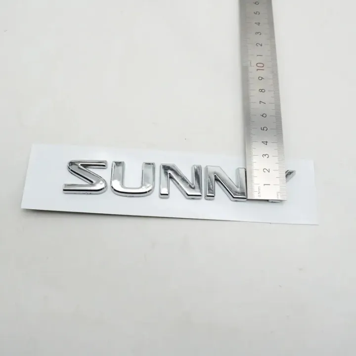1pcs%20ABS%20SUNNY%20Logo%20Car%20Letter%20Rear%20Trunk%20Decals%20Emblem%20Badge%20Sticker%20-%20Image%203