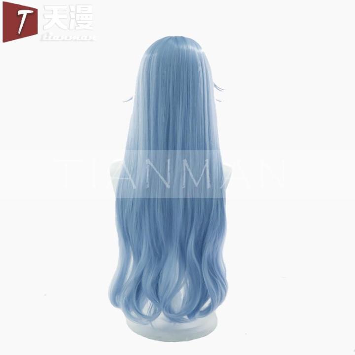 Tianman/EVA%20Neon%20genesis%20evangelion%20Lingboli%20Bo%20Bo%20Li%20Theater%20Version%20Long%20Hair%20Curly%20HaircosWig%20-%20Image%205