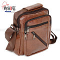 Premium cross body   Chest Bags Double Layer Zipper High-Capacity Messenger Bag. 