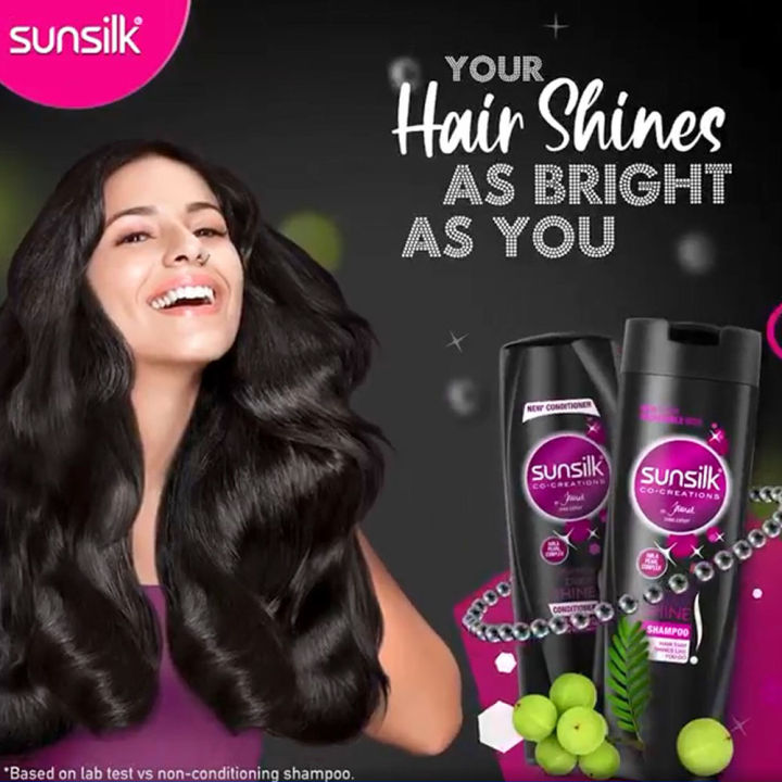 Sunsilk Shampoo Stunning Black Shine 300ml | Chiczee