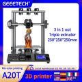FDM 3D Printer Geeetech Upgrated Version A20T A10T A10M Mizar M 3D Printer Dual Triple Color Mixing, High precision 3d printing.