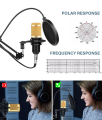 BM-800 Condenser Microphone Full Studio Setup - BM800 Complete Package Price Mic Condenser Microphone For Studio Recording or Youtuber Channel. 