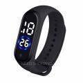 M4 Men & Women LED Digital Touch Movement Wristband Bracelet Smart Band Sports Watch. 