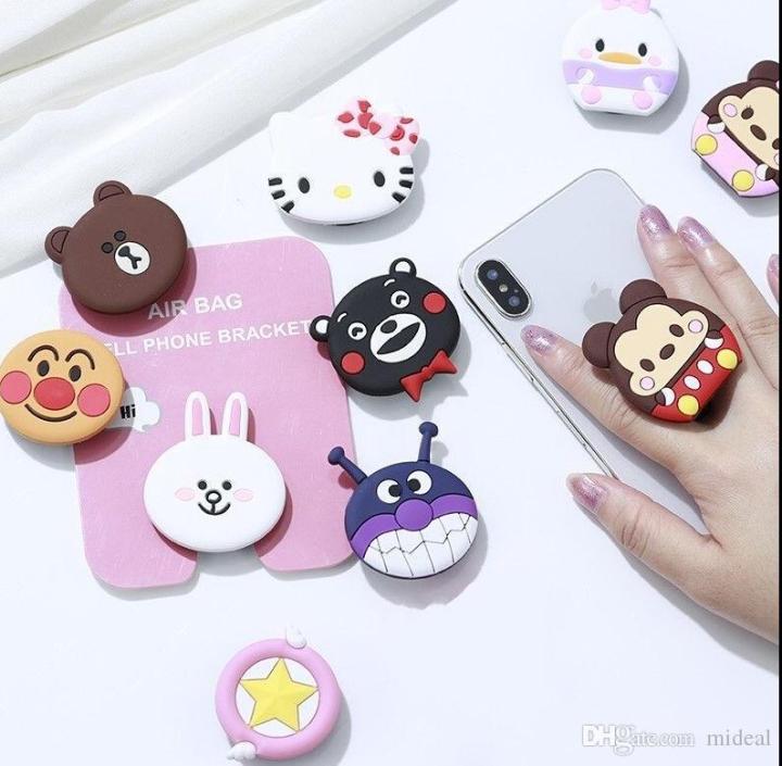 Air%20bag%20cell%20phone%20bracket%20Cute%20Phone%20Stand%20Finger%20Holder-%20multi%20color%20-%20Image%203