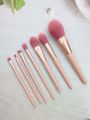 Cute 8 Pcs Makeup Brush set.