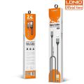LDNIO LS432 MICRO USB 2000MM (2M) DATA CABLE CHARGE AND SYNC MICRO DATA CABLE.