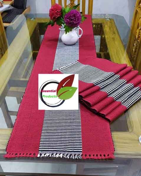 Dining%20Table%20Runner%20With%206%20Pcs%20Mat%20-%20Image%202