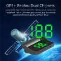 V9 Car -Up Display HUD Speedometer Display Windshield Projector /MPH Automotive General Electronic Replacement Accessories B. 