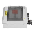 Photovoltaic Combiner Box 15A Fuse Solar Combiner Box DC1000V Short Circuit Protection Flame Retardant for RV. 
