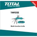 TOTAL Multi-function tools THMFK0156.