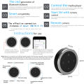 【Exclusive】 Kebidu Steering Wheel Remote Control MP3 Music Player for IOS Android Car Button Control Kit - Black Color.
