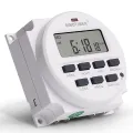 LALA SINOTIMER TM618N-2 220V Programmable Timer Switch with Countdown Time Function. 