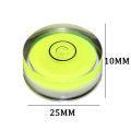 Precision Circular Mini Spirit Level Set Meter Bubble Inclinometer Green Bullseye Cameras Measure Tools Horizontal Ruler.