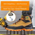 【selevn roind】 winter safety shoes men for work high top boots anti puncture work shoes with steel toe working shoes with protection for women. 