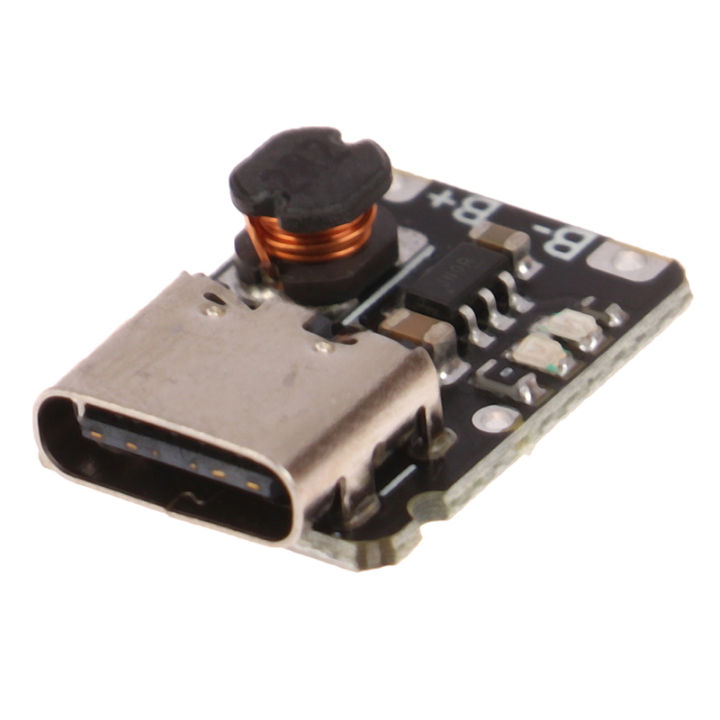 Mini lithium battery charging module with 5V output boost 18650 type-C with protection Tetuo