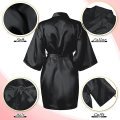 Women's Girls Birthday Party Robes Spa Queen Squad Kimono Robe Bathrobe Satin Pajamas Spa Sleepover Party Robes Dressing Gown. 