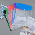Binder Pocket Organizer Folders, 12 Pack Expandable Folders Plastic Envelopes Binder Folders for 2/3/4 Ring Binder.