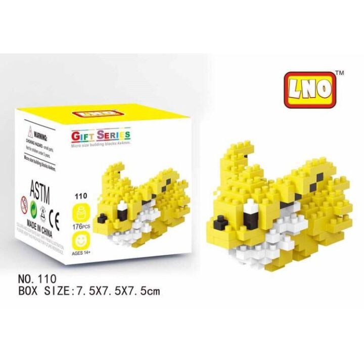 Pokemon Pikachu Series Diy Diamond Building Block  Toy Birthday Present color:083-135pcs