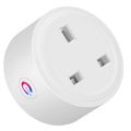 1 Piece Tuya Zigbee Smart Socket Home Powers Monitor Powers Outlet 16A Smart Life Voice Control Alexa Timing DIY UK Plug. 