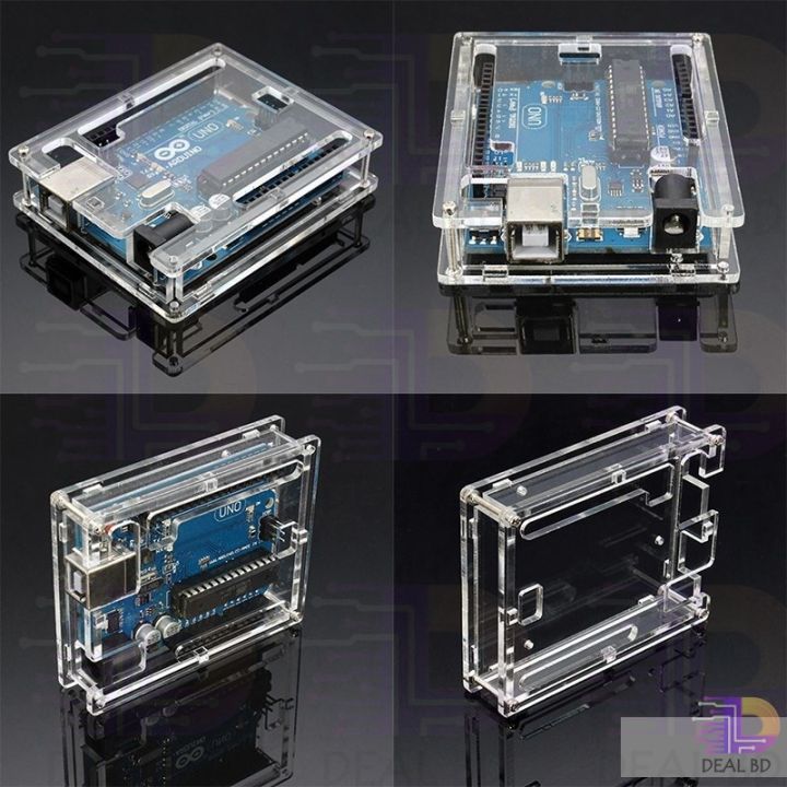 Arduino%20Uno%20R3%20Case%20Protective%20Shell%20Enclosure%20Transparent%20Acrylic%20Gloss%20Box%20Clear%20Cover%20-%20Image%202