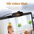 312 1080P HD USB 2.0 PC Desktop Camera Webcam with Mic, Cable Length: about 1.3m, Configuration:Regular.