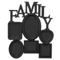 Family Photo Frame Multi-slots Elegant Looking Picture Frame. 