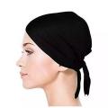 2pcs- Hijab Inner Cap Free Size Fit & Fully Stretchable.