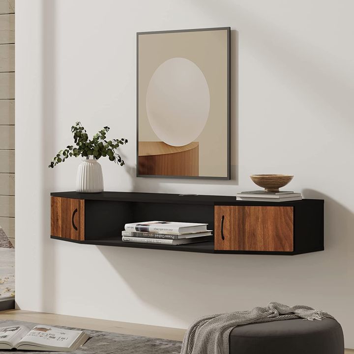 Modern%20Cabinet%20System%20Wall%20Mounted%20Media%20Console%20Floating%20TV%20Shelf%20TV%20Stand%20for%20Xbox%20One/PS4/Cable%20Box/DVD%20Players/Game%20Console%20-%20Image%203