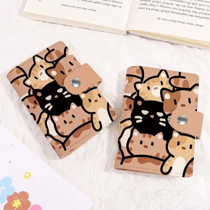 Cute%20Cat%20Print%20Card%20Holder%20Kitten%20Large%20Capacity%20Mini%20Wallet%20Multi-Card%20Holder%20Small%20Card%20Case%20Campus%20Card%20Work%20ID%20Storage%20Bag%20-%20Image%203