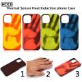 HOCE Thermal Heat Induction Phone Cases For iPhone 11 12 13 14 15 16 Pro XS MAX 8 7 15 16 Plus Case Sensor Cover For iPhone X XR 6 6S 7 8 Plus SE 2020 Protective Cool Fashion Case. 