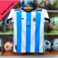 Baby Argentina Football Home Jersey Qatar World Cup 2022 - Argentina Jersey.